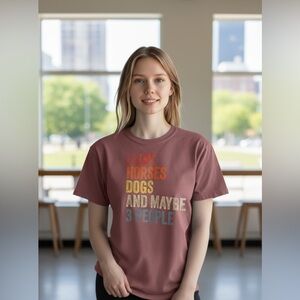 Dog Lover T-Shirt, size S, Pets, funny graphic, animal lover